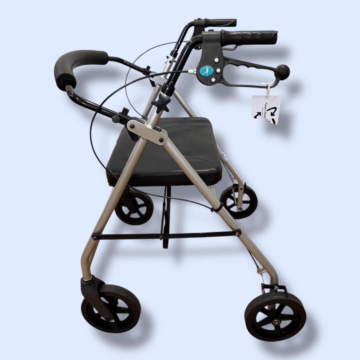 "Aspire" Bariatric/Heavy Duty Four Wheeled Walker - Pre Owened