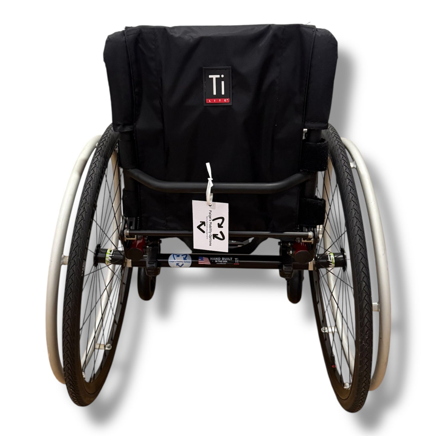 "TiLite" Rigid Frame Self-Propelled Wheelchair - Used