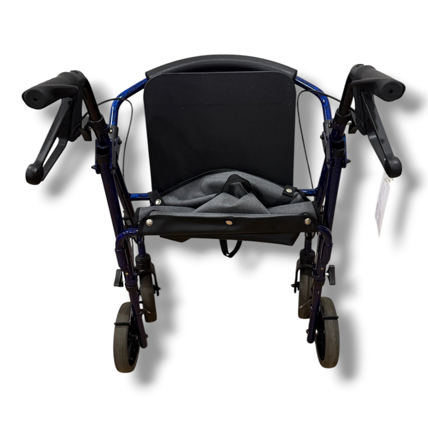Nova Blue Four Wheeled Walker (Standard Size) - Pre Owned