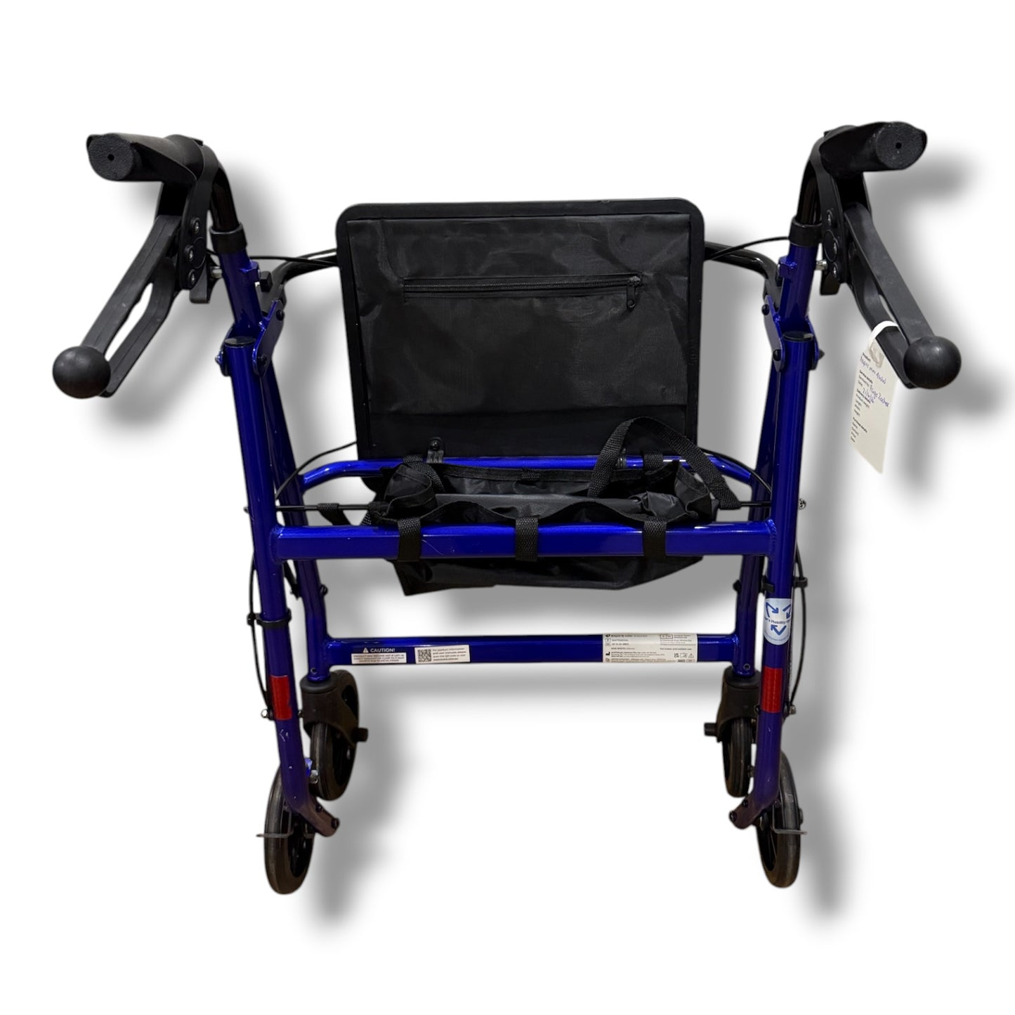 Aspire Royal Blue Four Wheeled Walker (Small) - Pre Owned