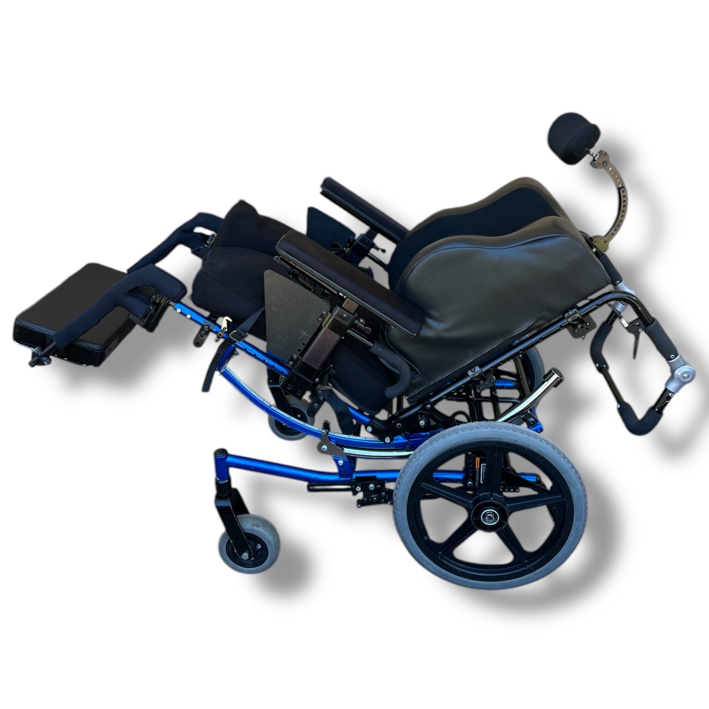 "Quickie - Iris" Tilt-In-Space Transit/Push Wheelchair - Pre Owned