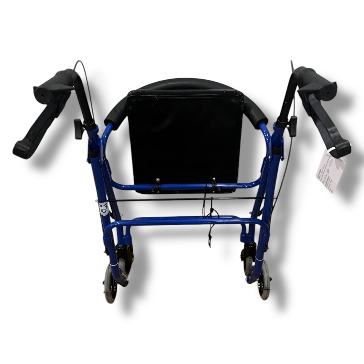 Blue Four Wheeled Walker - Pre Owned