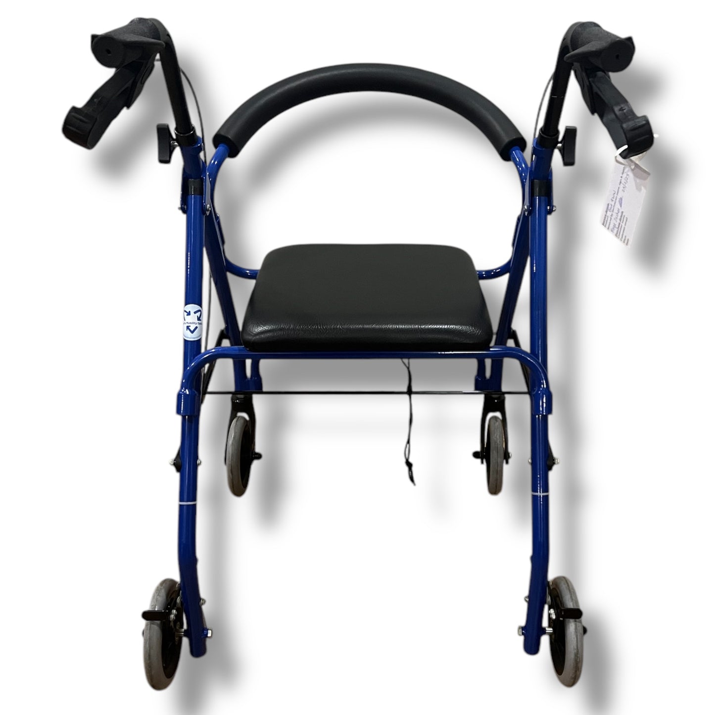 Blue Four Wheeled Walker - Pre Owned