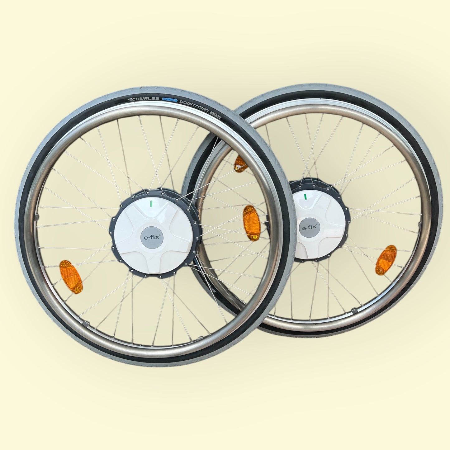 "Alber E-Fix" Power Assist Wheelchair Wheels - Pre Owned