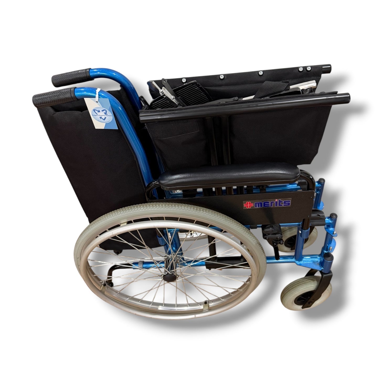 Merits Heavy Duty/Bariatric Manual Wheelchair - As New