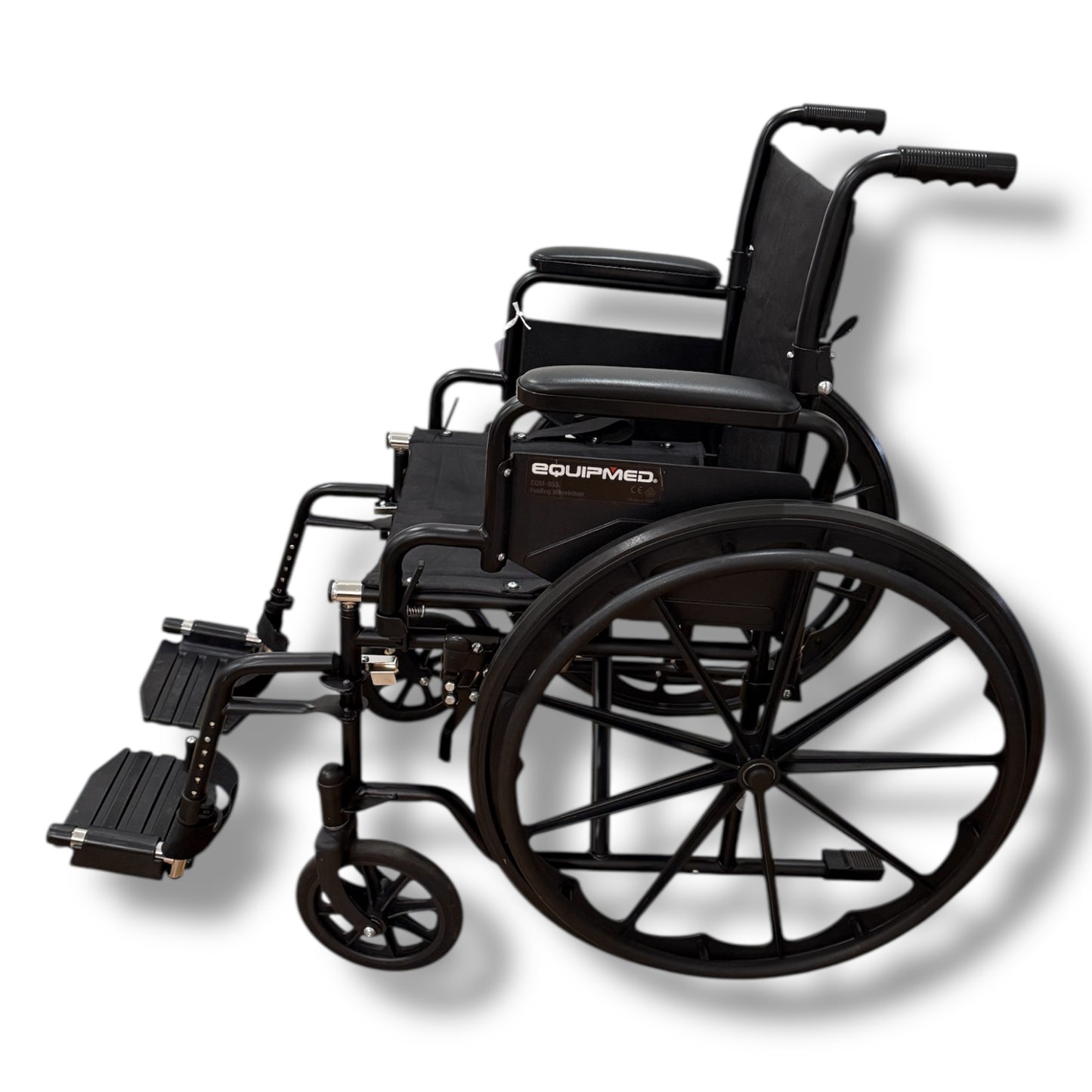 "EquipMed" Manual/Self-Propelled Wheelchair - Pre Owned