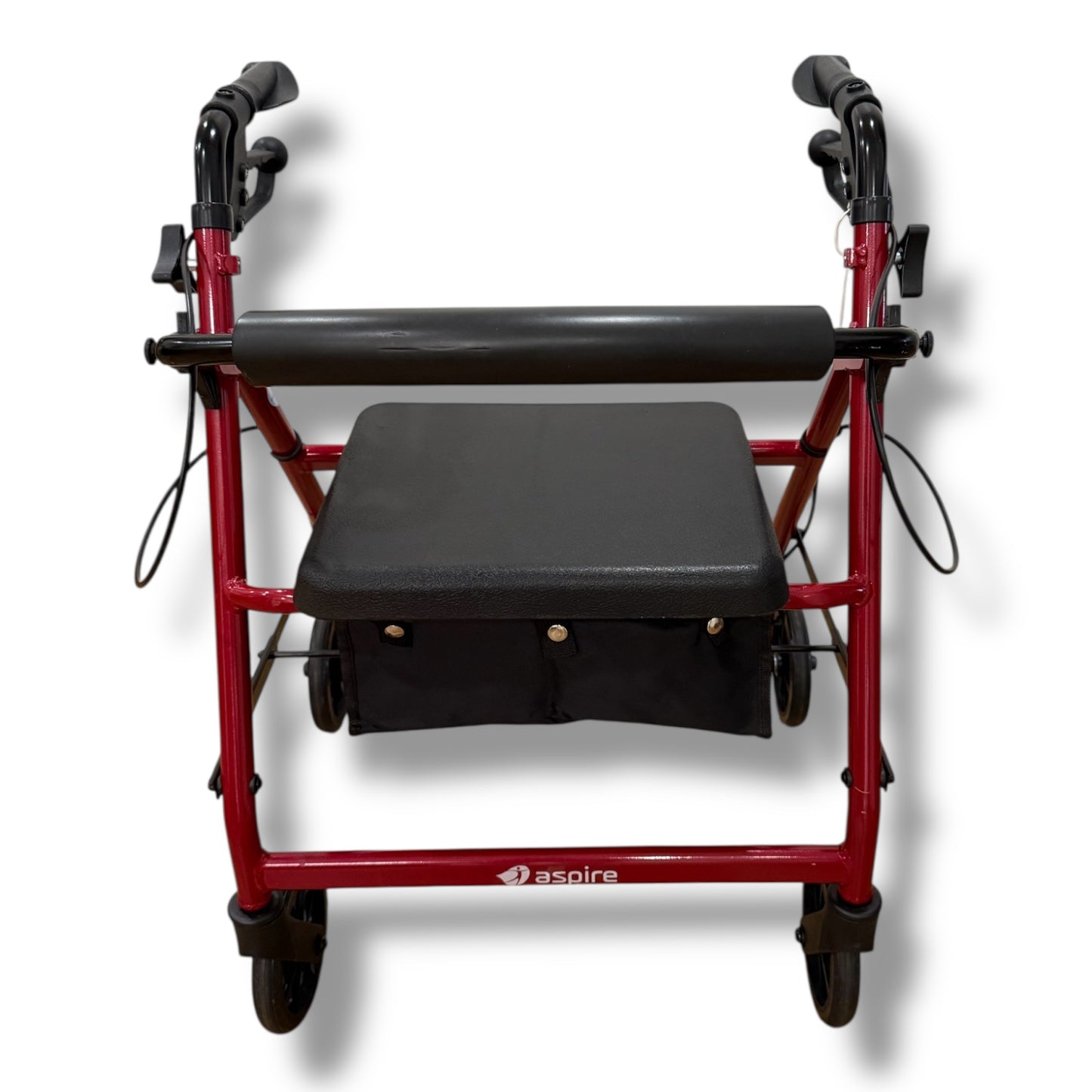 "Aspire" Red Four Wheeled Walker - Pre Owned