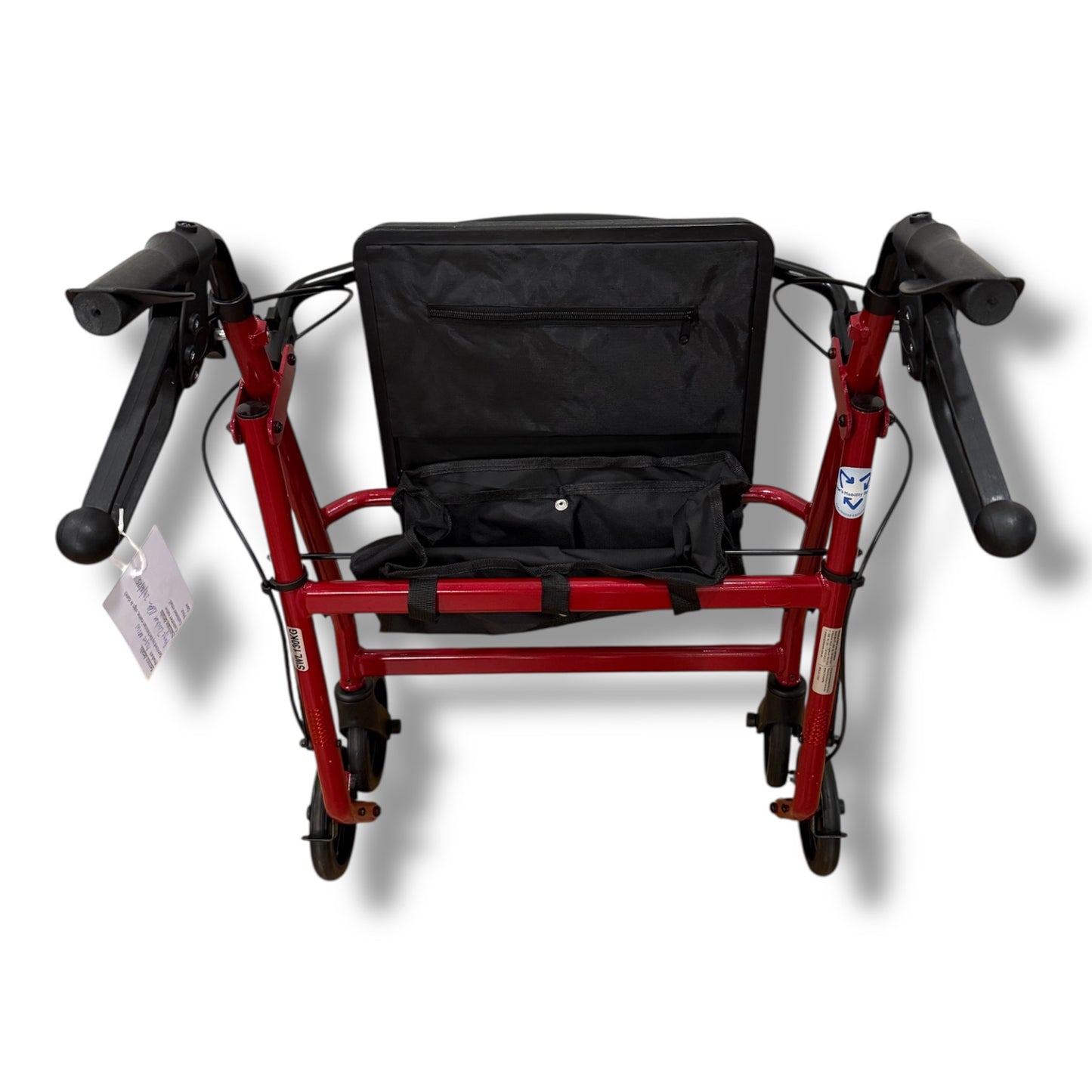 "Aspire" Red Four Wheeled Walker - Pre Owned