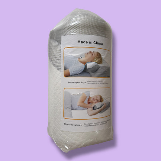 Contoured Memory Foam Neck Pillow - Brand New