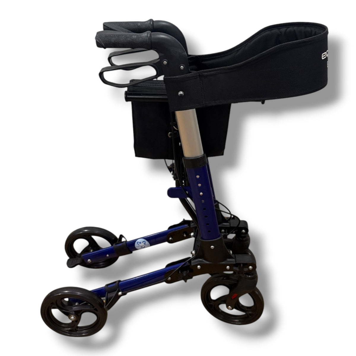 EQUIPMED EasyStride Extra Compact Four Wheeled Walker (Standard Size) - Pre Owned