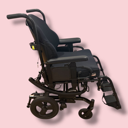 “Quickie” SR45 Tilt-In-Space Transit/Push Wheelchair - Pre Owned