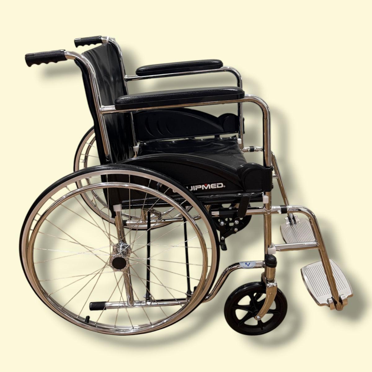 Equipmed Manual Wheelchair (Standard Size) - Brand New.