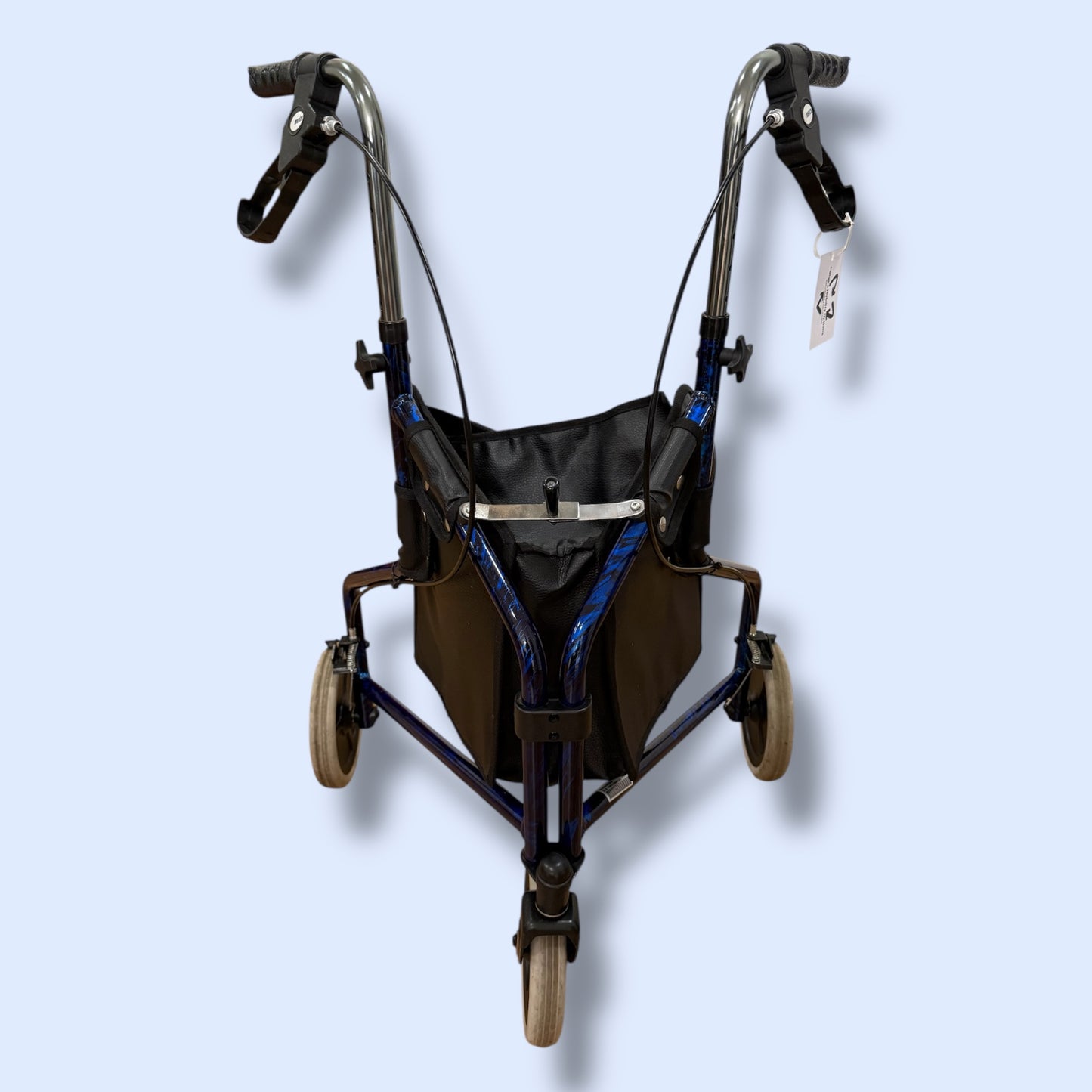 "Merits" Blue Three Wheeled Walker - Pre Owned