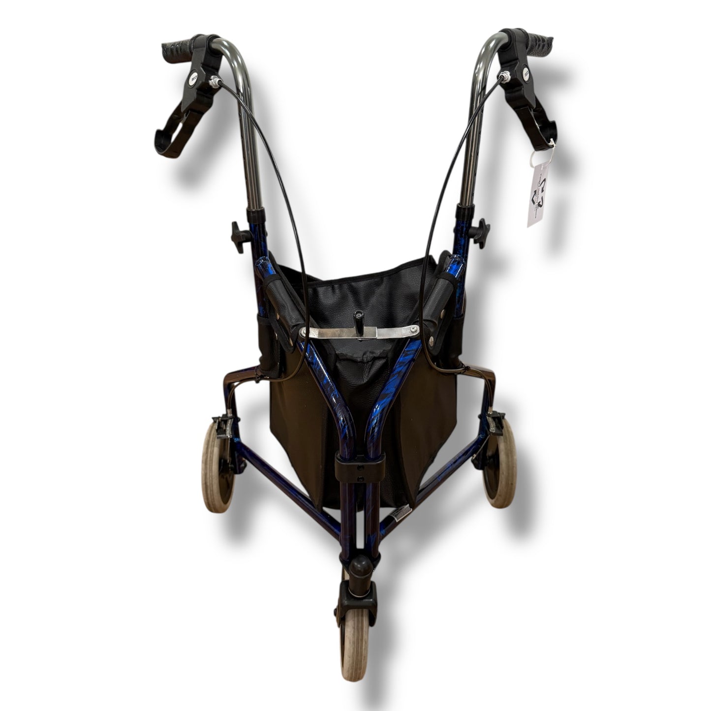 "Merits" Blue Three Wheeled Walker - Pre Owned