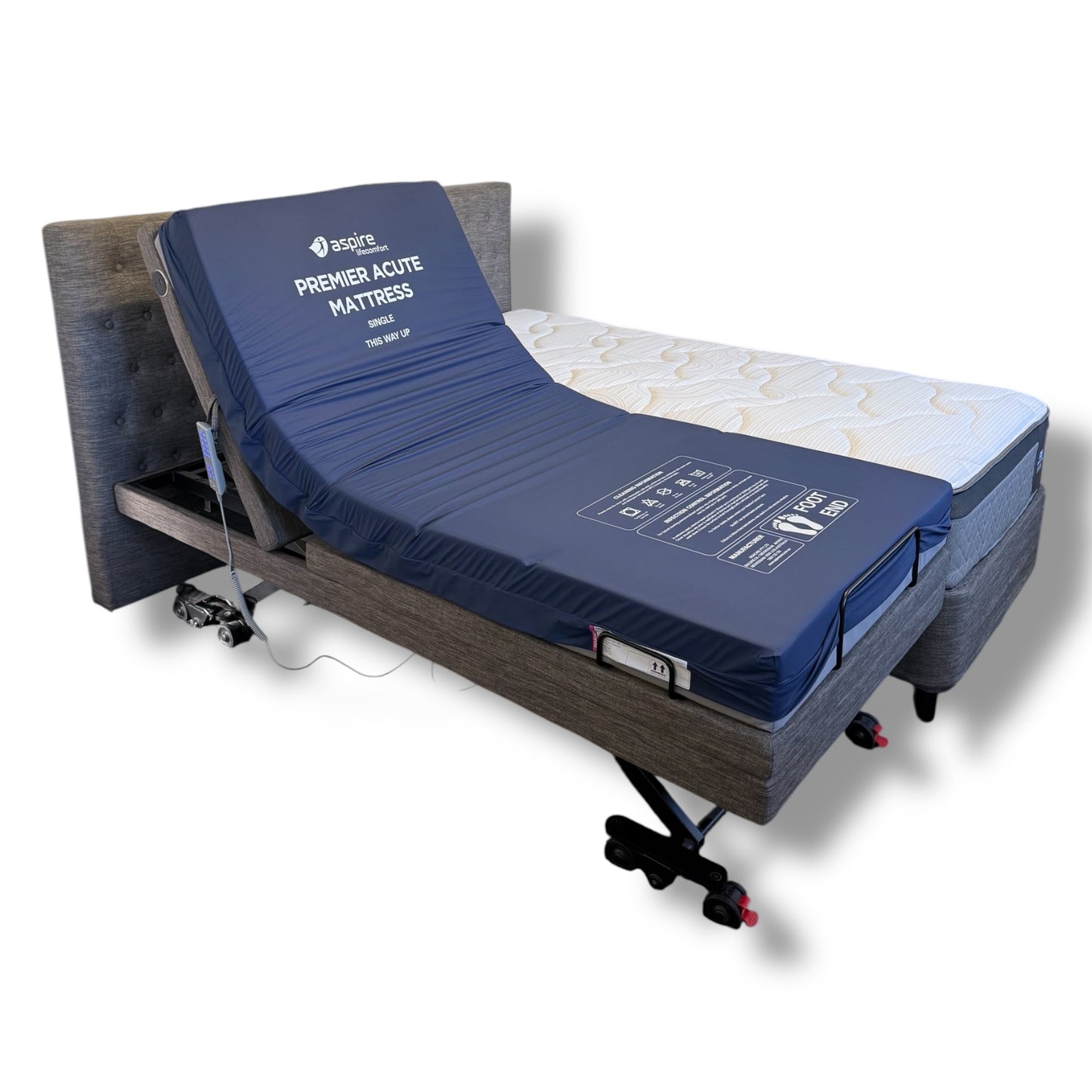 "Aspire ComfiMotion" Fixed Companion bed - Pre Owned