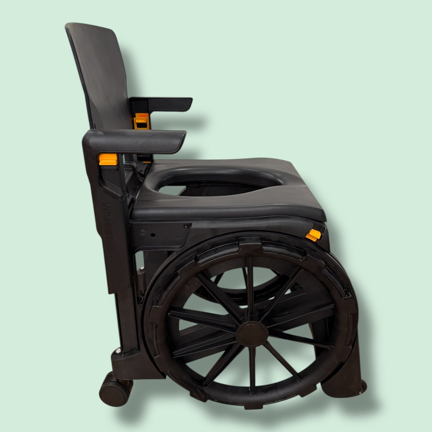 "Seatara" Compact Travel Manual/Self-Propelled Commode - Pre Owned