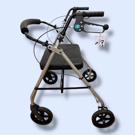 "Aspire" Bariatric/Heavy Duty Four Wheeled Walker - Pre Owened