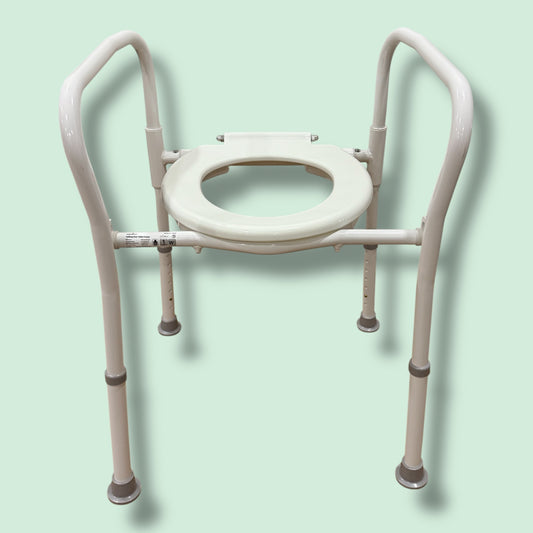 "Wellness Plus" Fold Up Over Toilet Frame - Brand New
