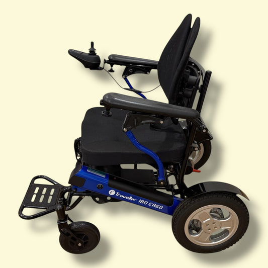 E-Traveller 180 Ergo Electric Wheelchair - As New