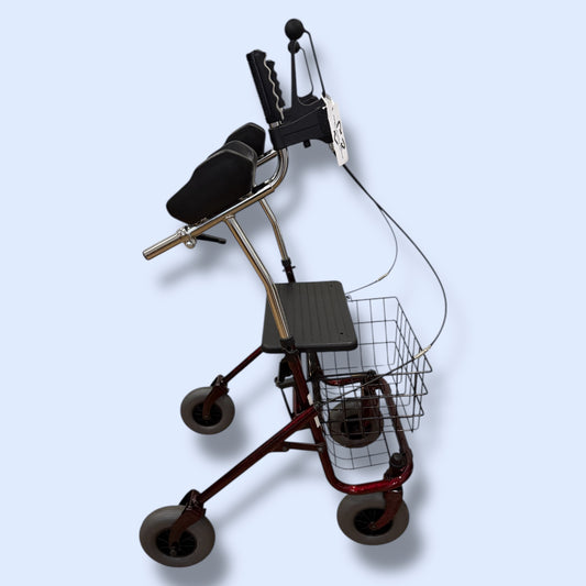 Redgum Gutter Frame/Forearm Walker - Pre Owned