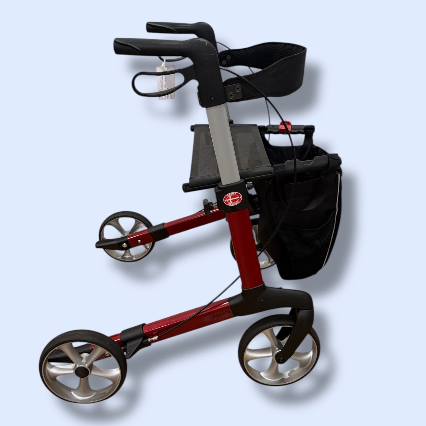 Aspire Vogue Lightweight Four Wheeled Walker - Pre Owned