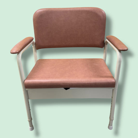 Heavy Duty/Bariatric Bedside Commode - Pre Owned