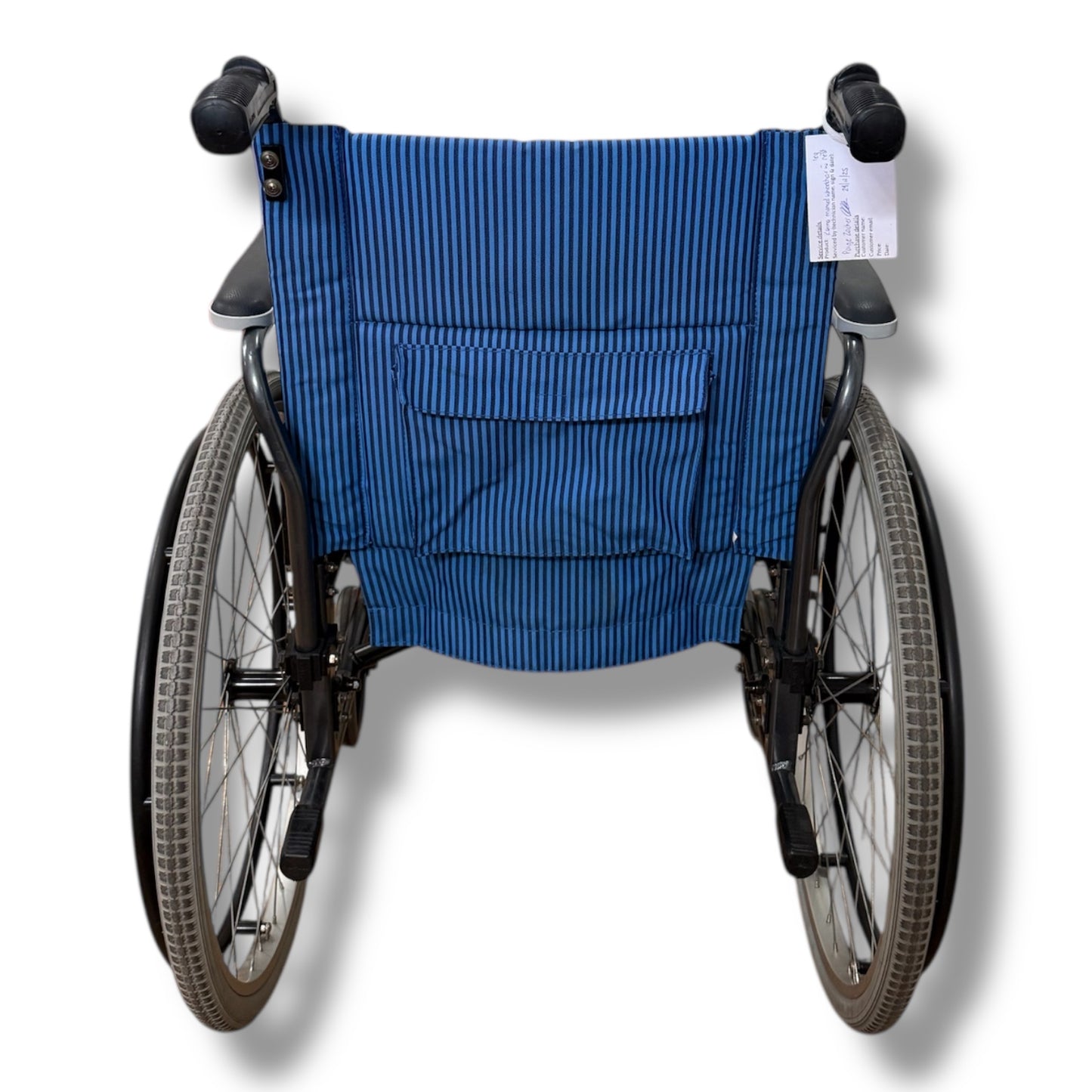 Karma Self-Propelled Wheelchair with Right Side Leg Rest - Pre Owned