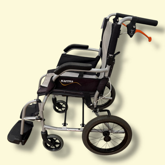 Karma Ergo Lite 2 Transit/Push Wheelchair - Pre Owned