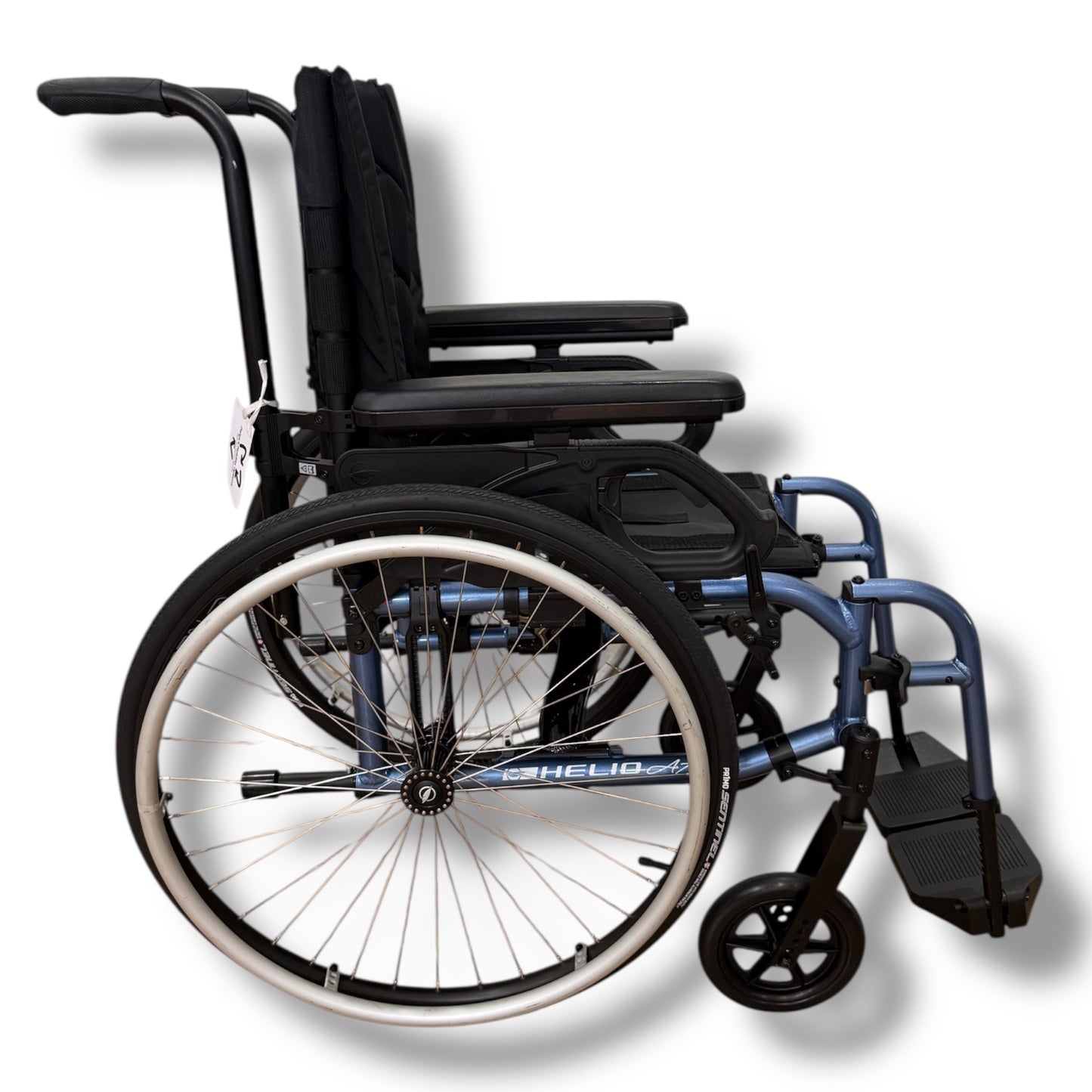 Helio A7 Blue Manual Wheelchair - Pre Owned