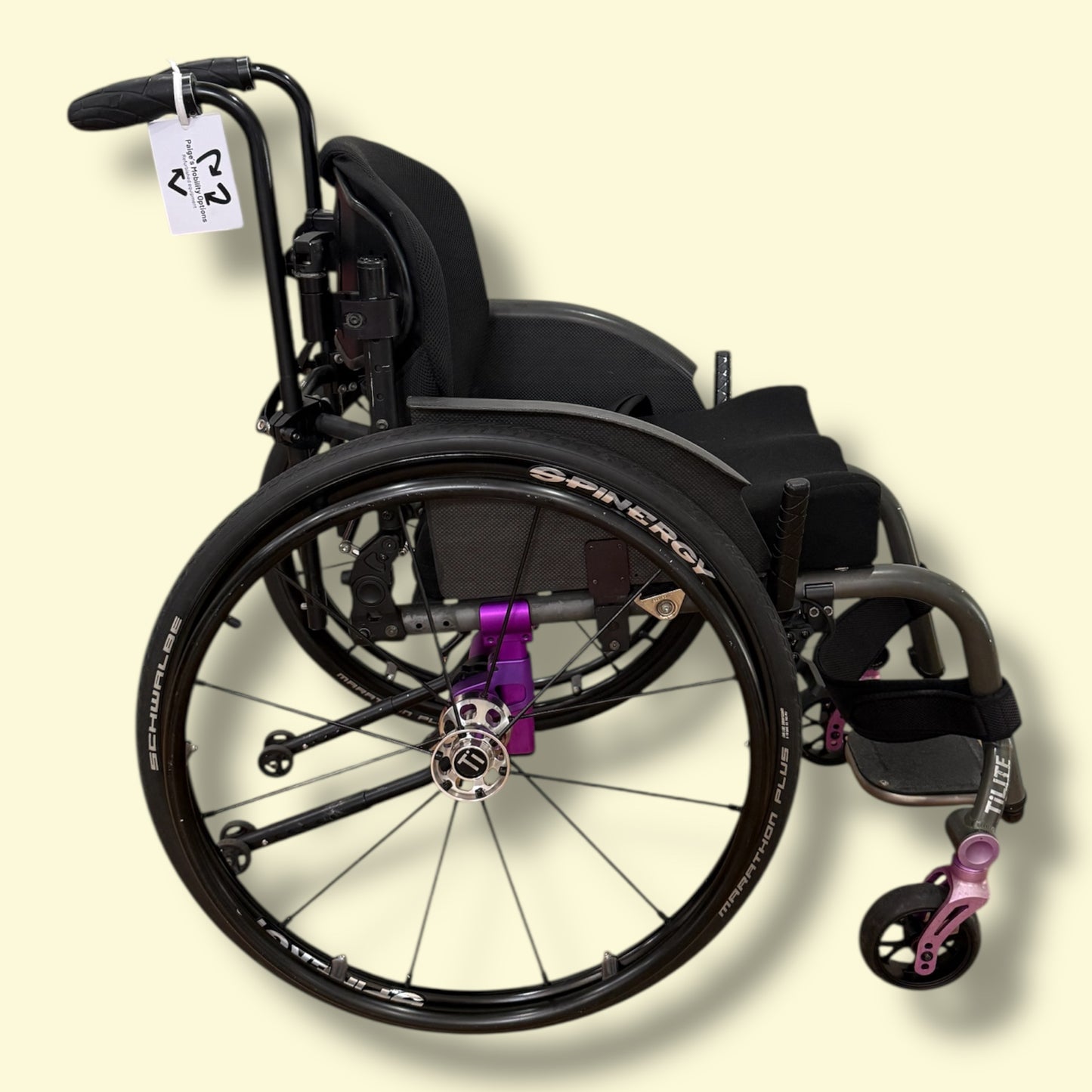 TiLite Aero Z Rigid Frame Self-Propelled Wheelchair - Pre Owned