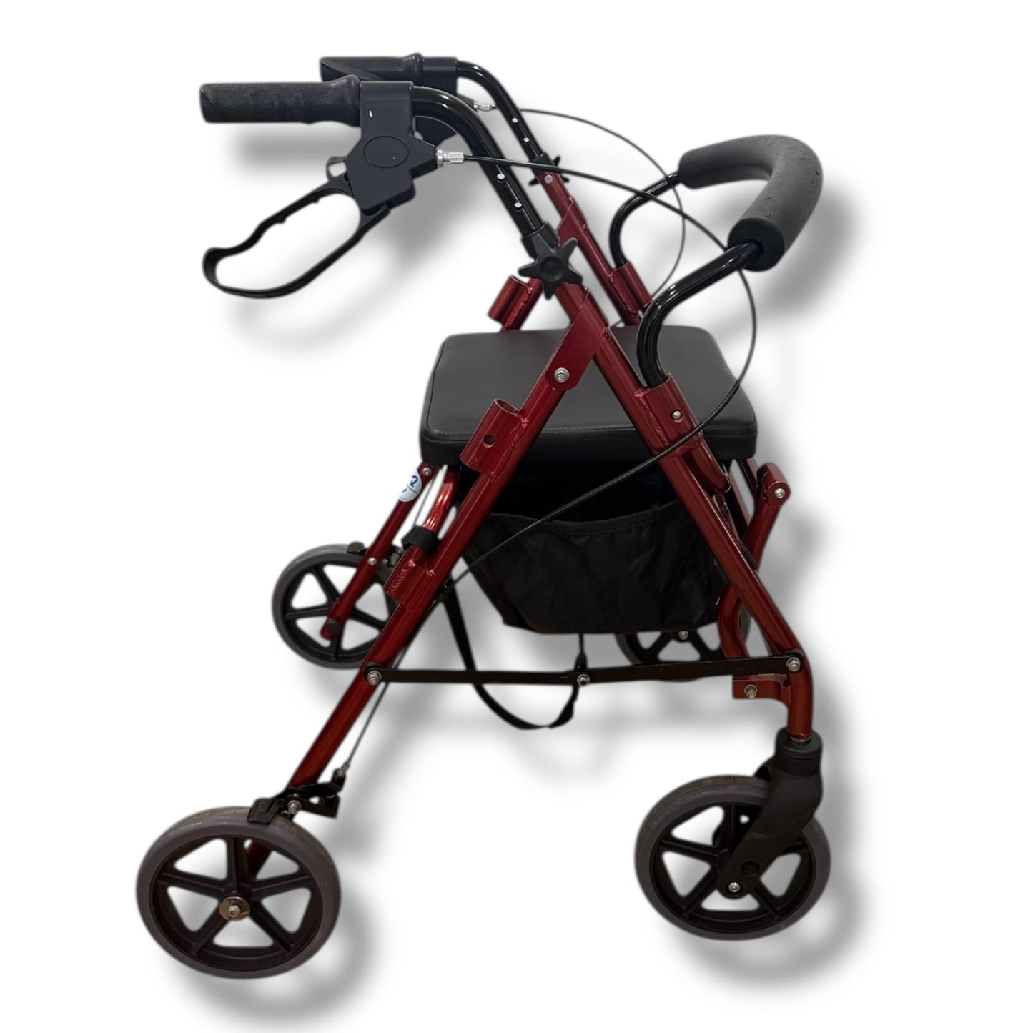 2 in 1 Four Wheeled Walker/Occasional Transit Chair (Standard Size) - Pre Owned