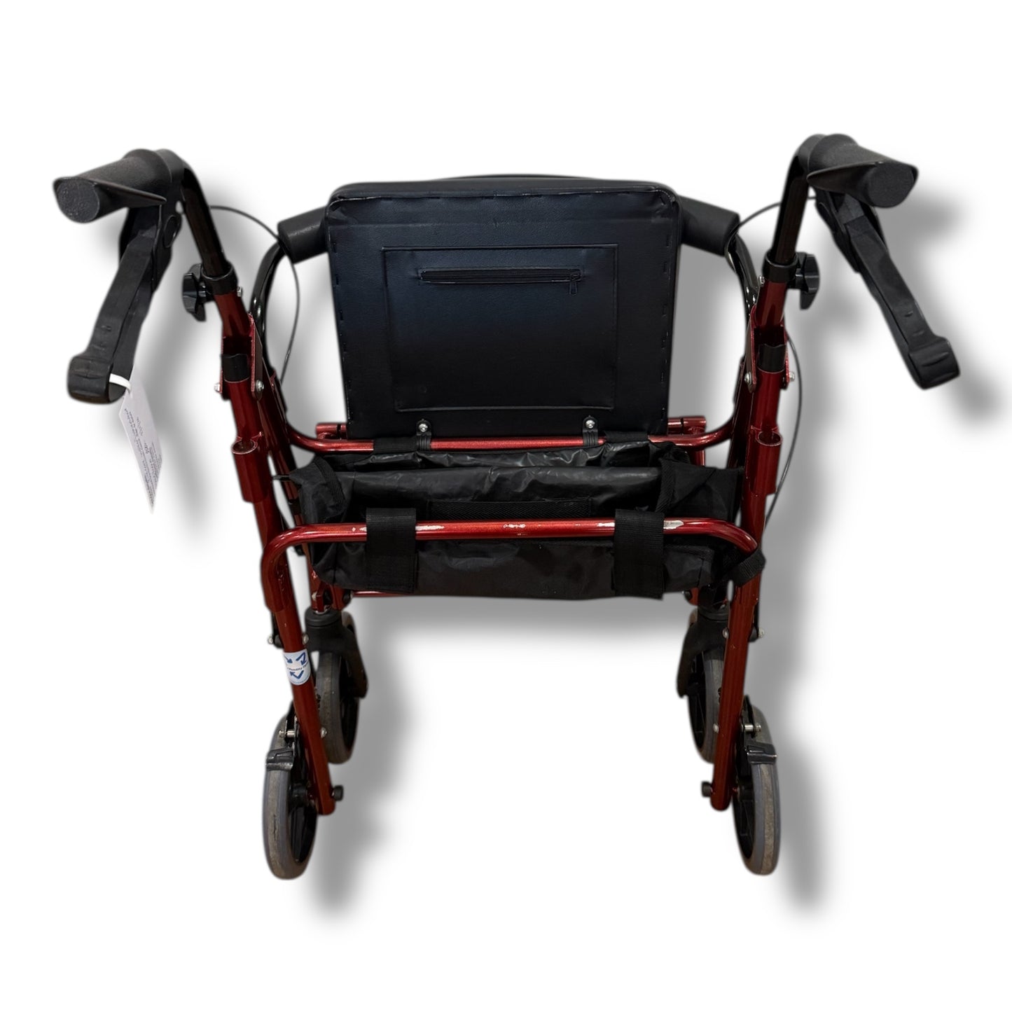 2 in 1 Four Wheeled Walker/Occasional Transit Chair (Standard Size) - Pre Owned