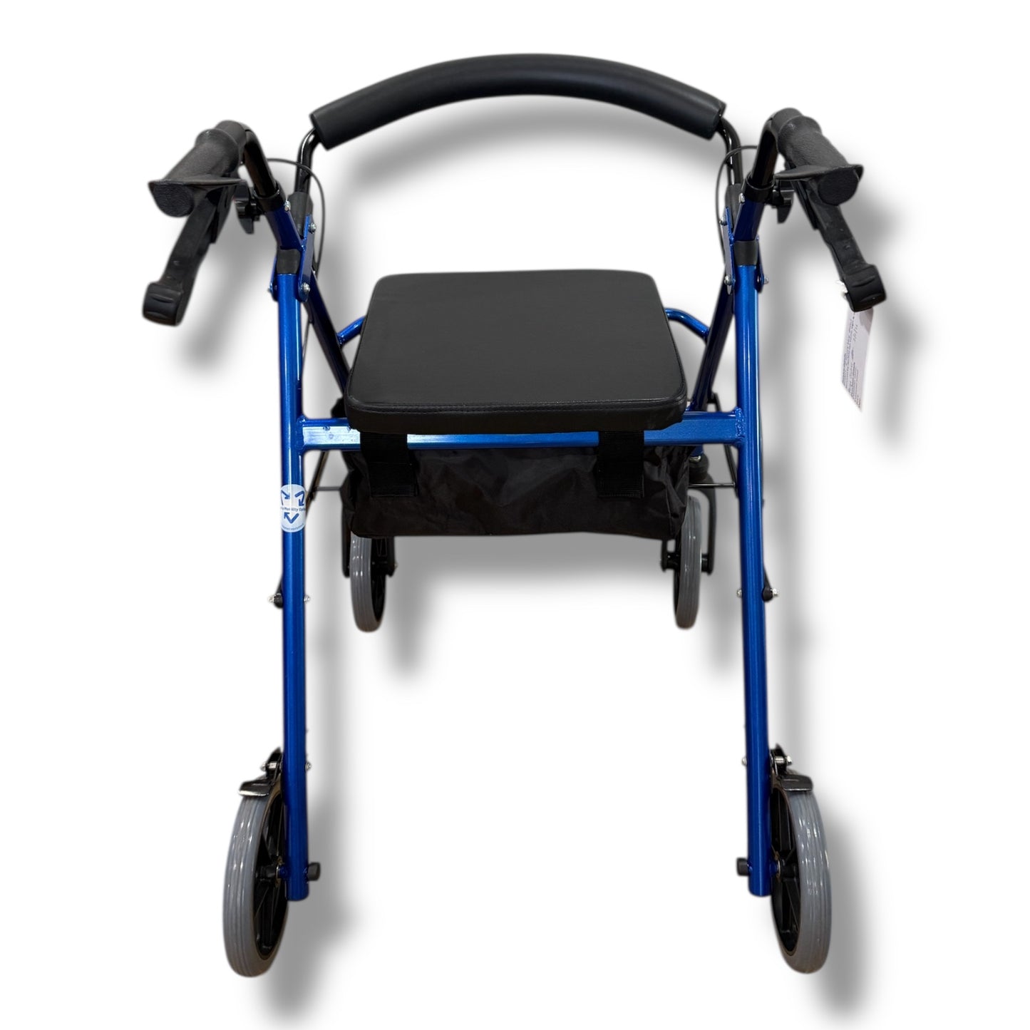 Rite Care Blue Four Wheeled Walker (Standard Size) - As New