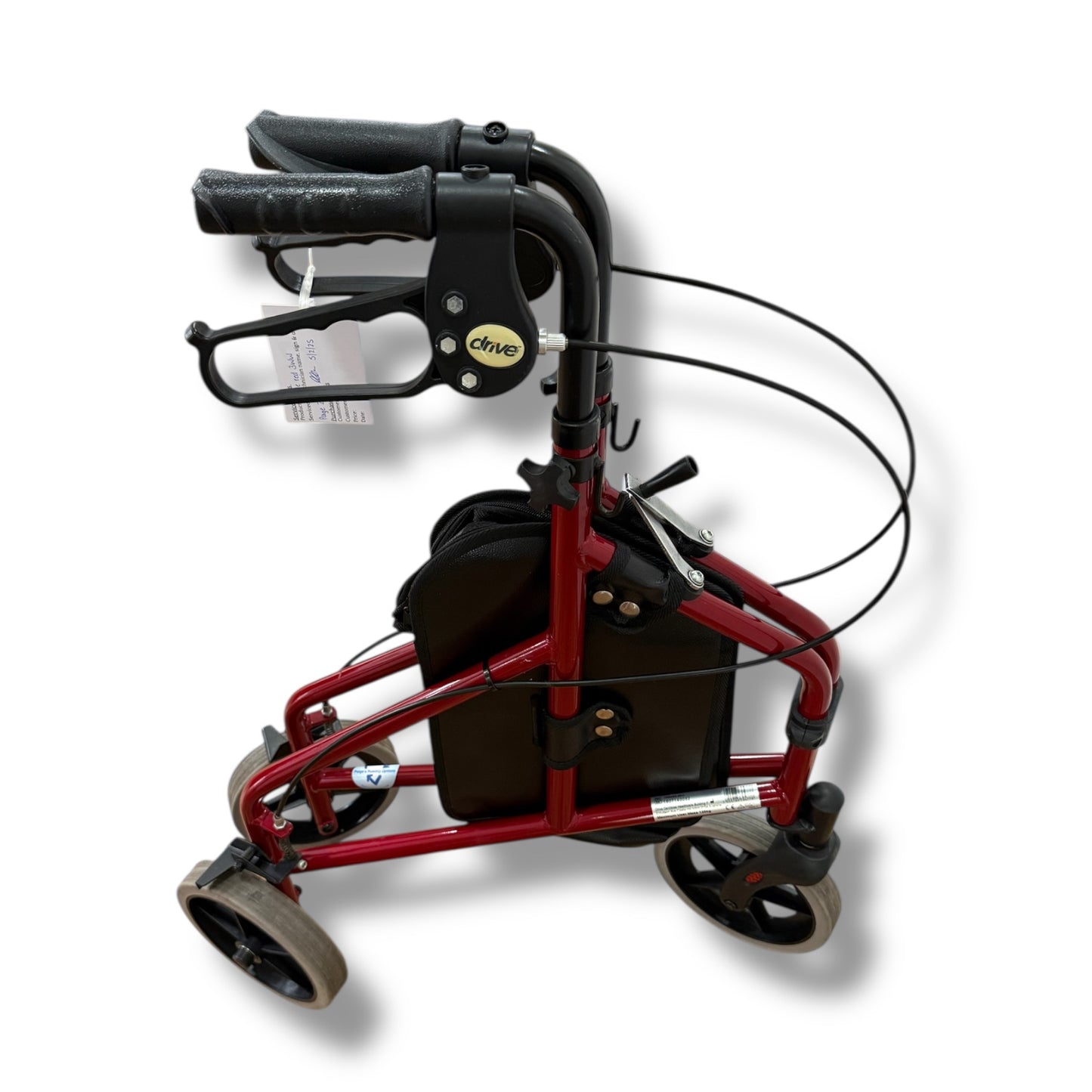 Drive Red Three Wheeled Walker - Pre Owned
