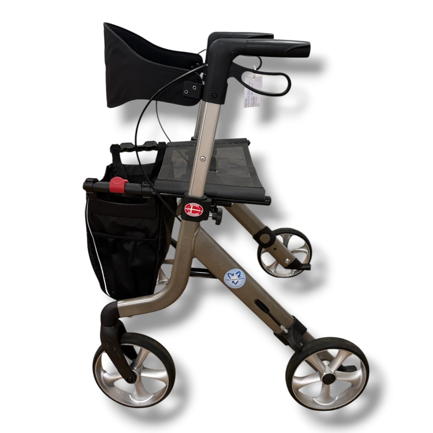 Aspire Vogue Lightweight Four Wheeled Walker (Standard Size) - Pre Owned