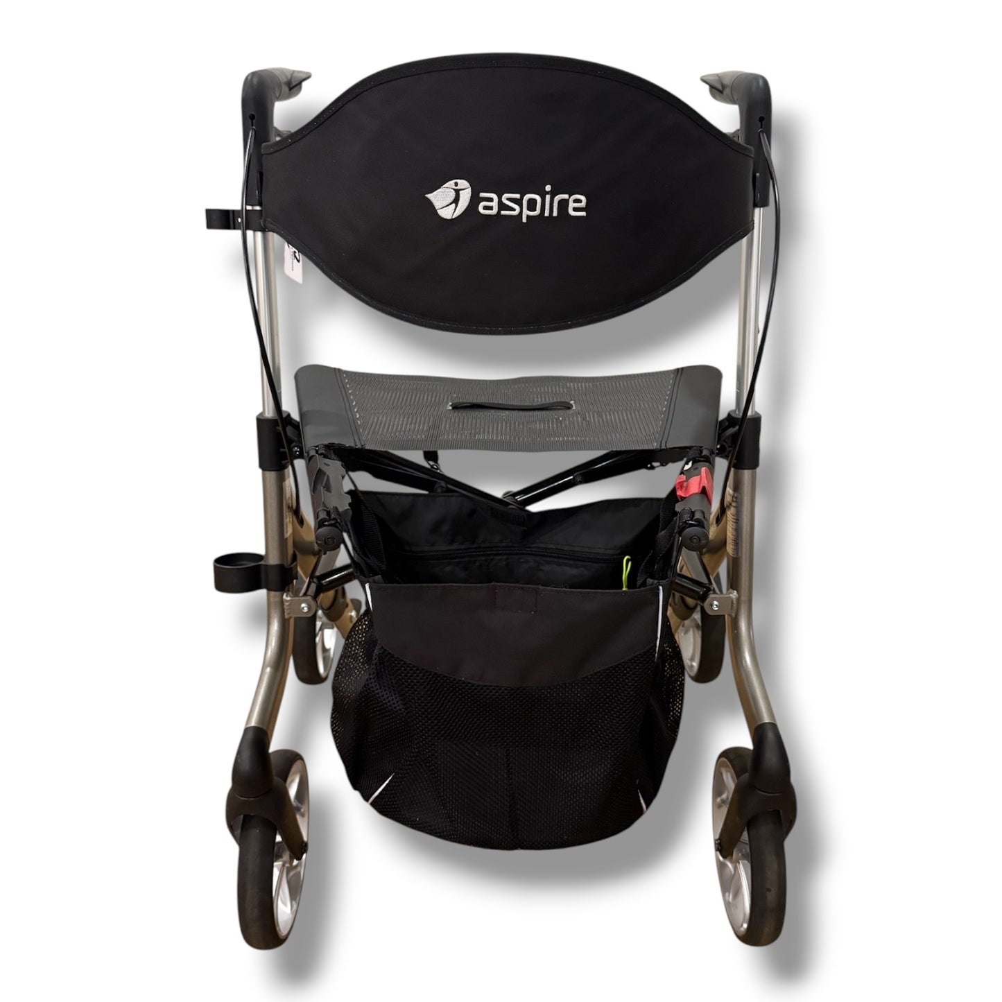 Aspire Vogue Lightweight Four Wheeled Walker (Standard Size) - Pre Owned