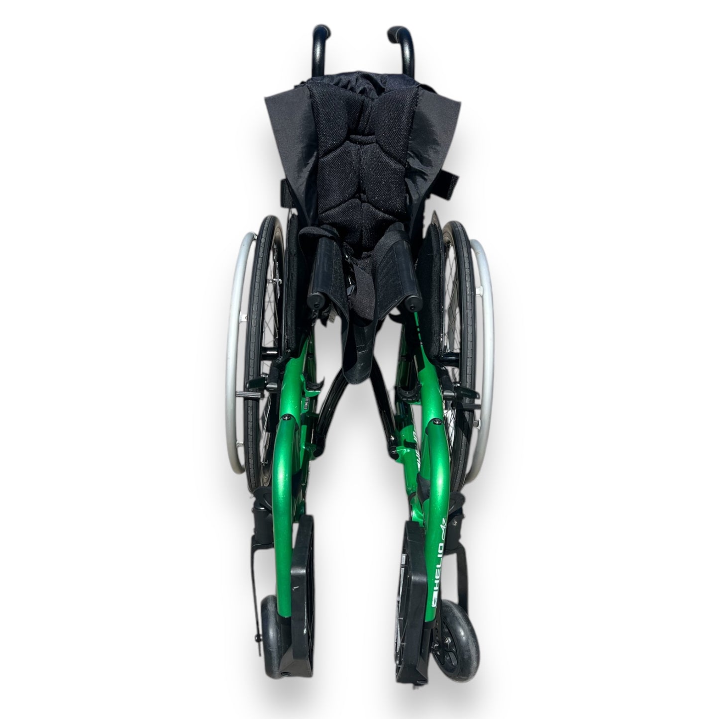 "Helio A7" Green Self-Propelled Wheelchair - Pre Owned