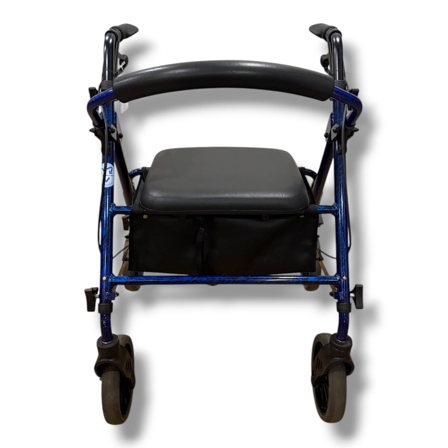 Nova Blue Four Wheeled Walker (Standard Size) - Pre Owned