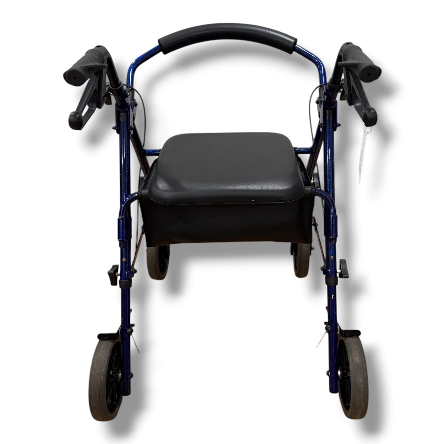 Nova Blue Four Wheeled Walker (Standard Size) - Pre Owned
