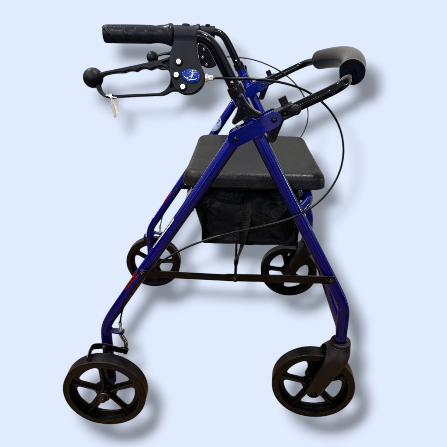 Aspire Royal Blue Four Wheeled Walker (Standard Size) - Pre Owned