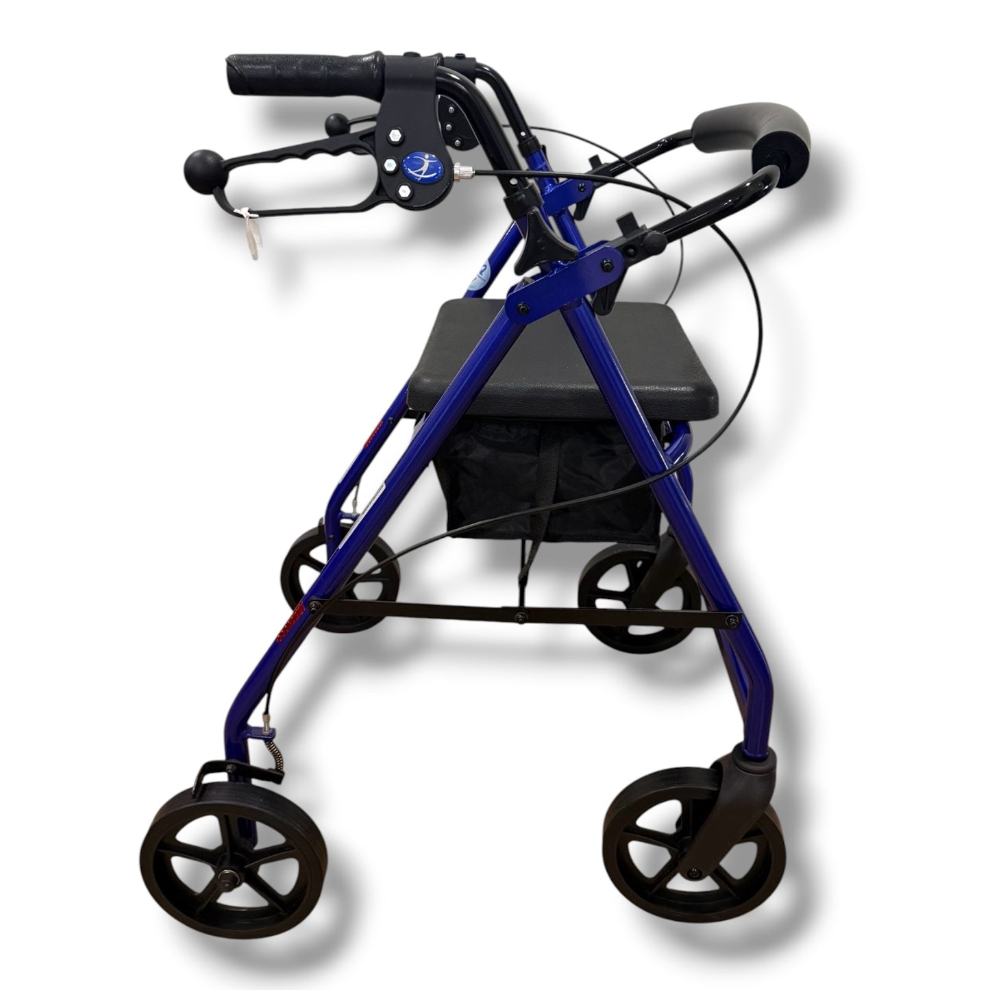 Aspire Royal Blue Four Wheeled Walker (Standard Size) - Pre Owned