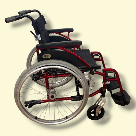 Days Red Self-Propelled Wheelchair - Pre Owned