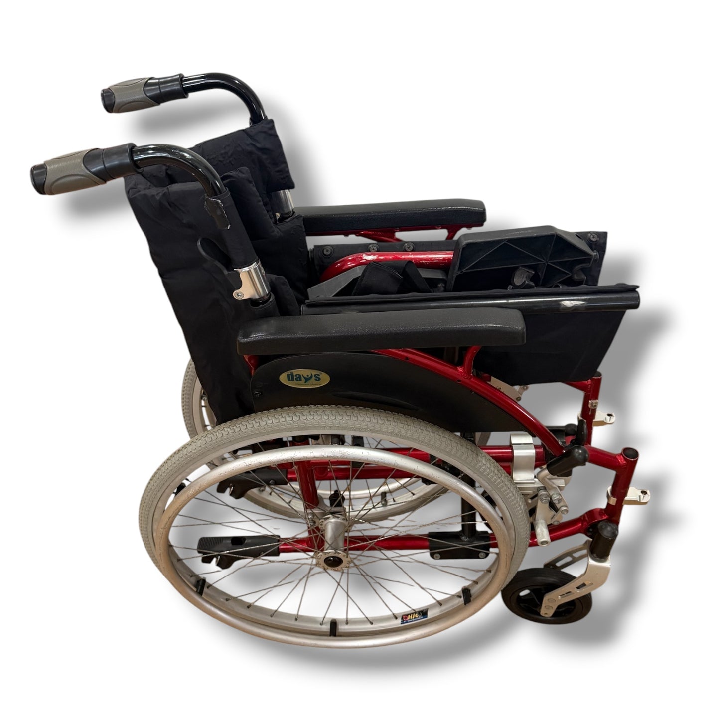 Days Red Self-Propelled Wheelchair - Pre Owned