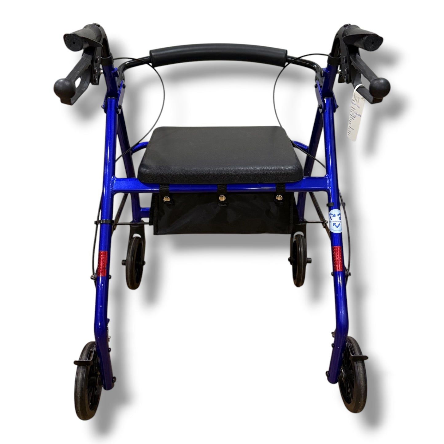 Aspire Royal Blue Four Wheeled Walker (Small) - Pre Owned