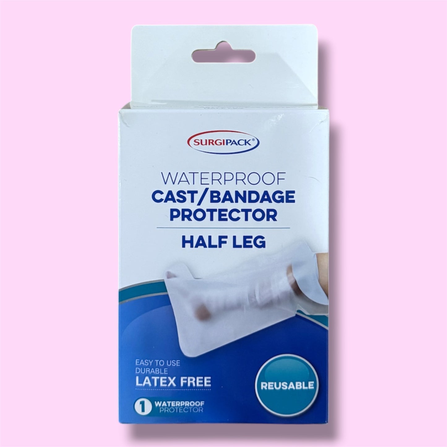 Half Leg Waterproof Cast/Bandage Protector - Brand New