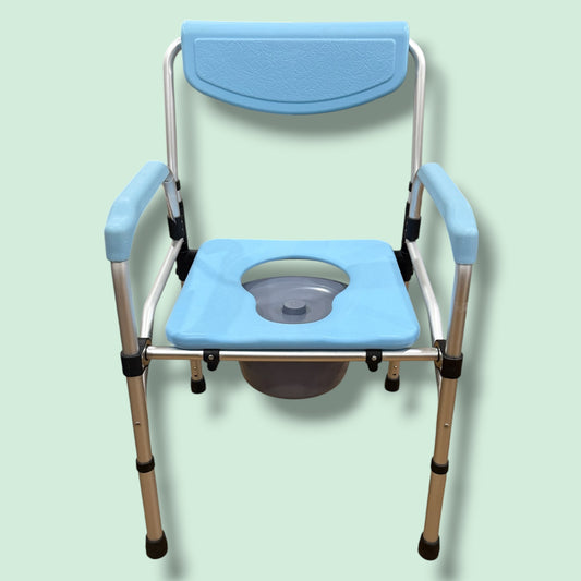 Collapsible Shower/Toilet Commode - As New