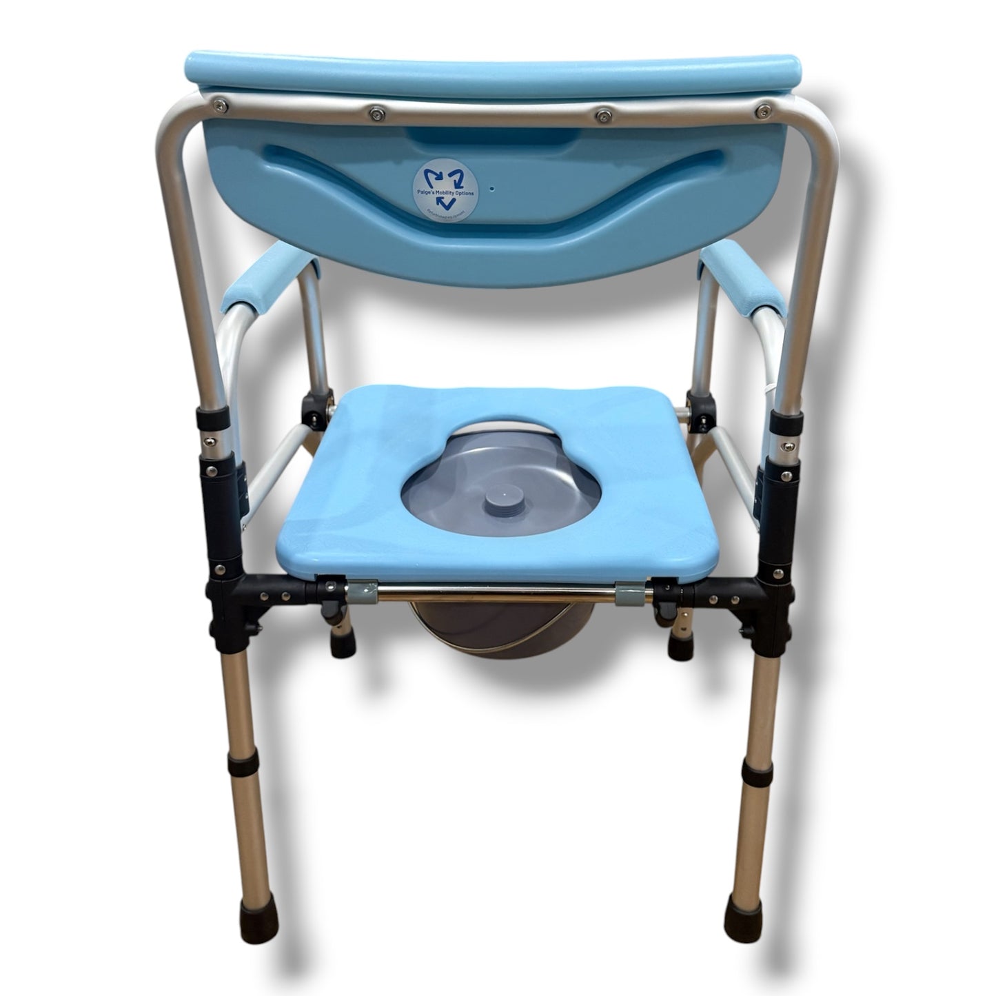 Collapsible Shower/Toilet Commode - As New
