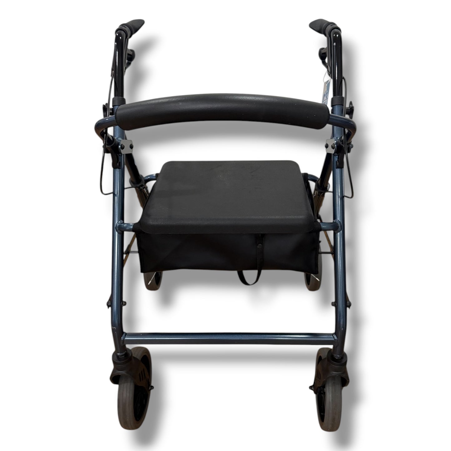 Navy Blue Four Wheeled Walker (Medium-Tall) - Pre Owned