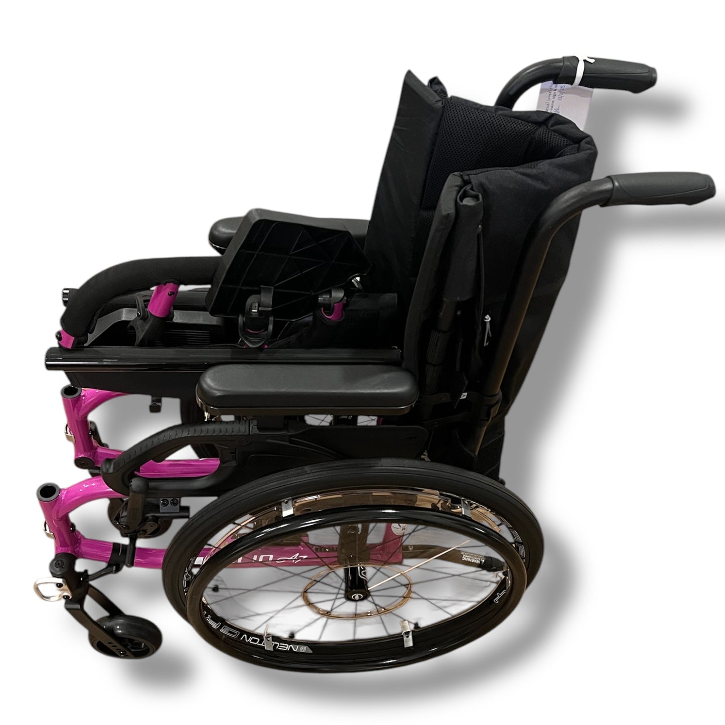 "Helio A7" Purple Self-Propelled Wheelchair - As New