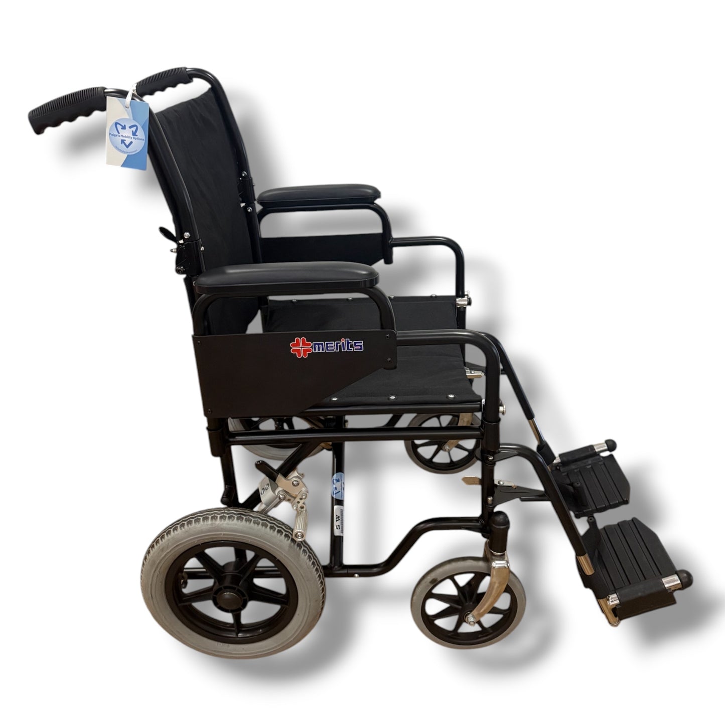 Merits Transit/Push Wheelchair (Standard Size) - Pre Owned